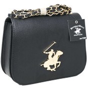Wholesale - BHPC BLK FLAP CROSSBODY W/SHOULDER STRAP C/P 24